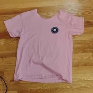 Pink Kids Shirt with Logo